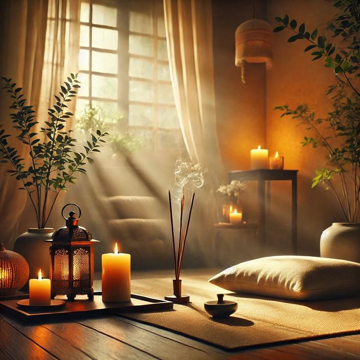 "Relaxing guided meditation techniques for beginners"