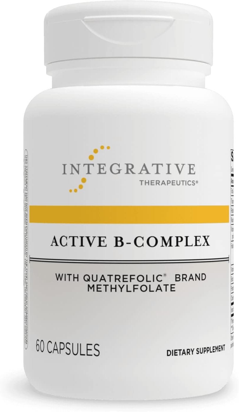 "B-vitamin complex for healthy habits with supplements"