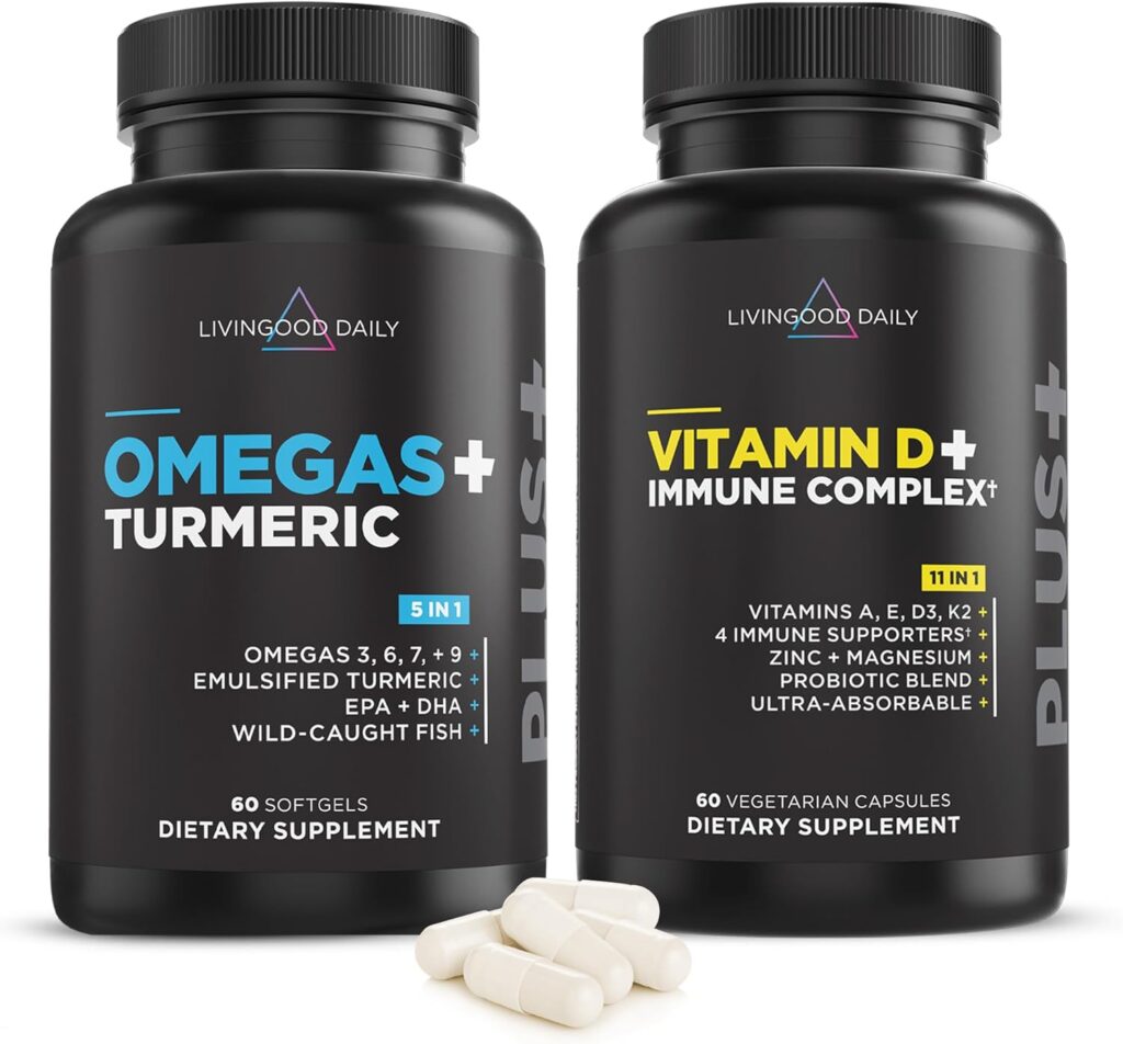"daily routine with energy-boosting supplements and vitamins">