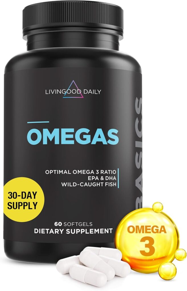 "omega-3 energy-boosting supplements for heart health"