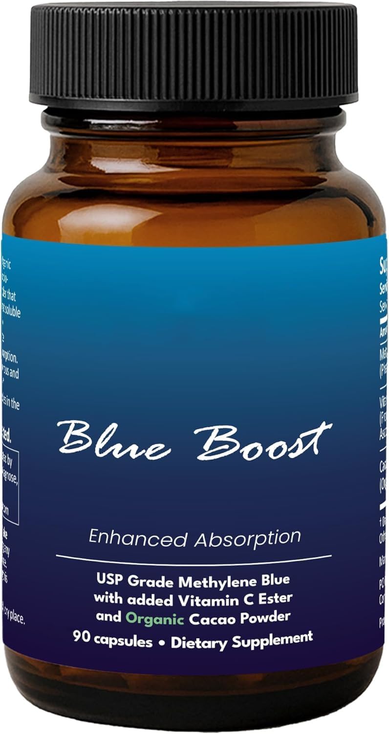 "Methylene Blue with Vitamin C Ester - antioxidant and methylation support"

