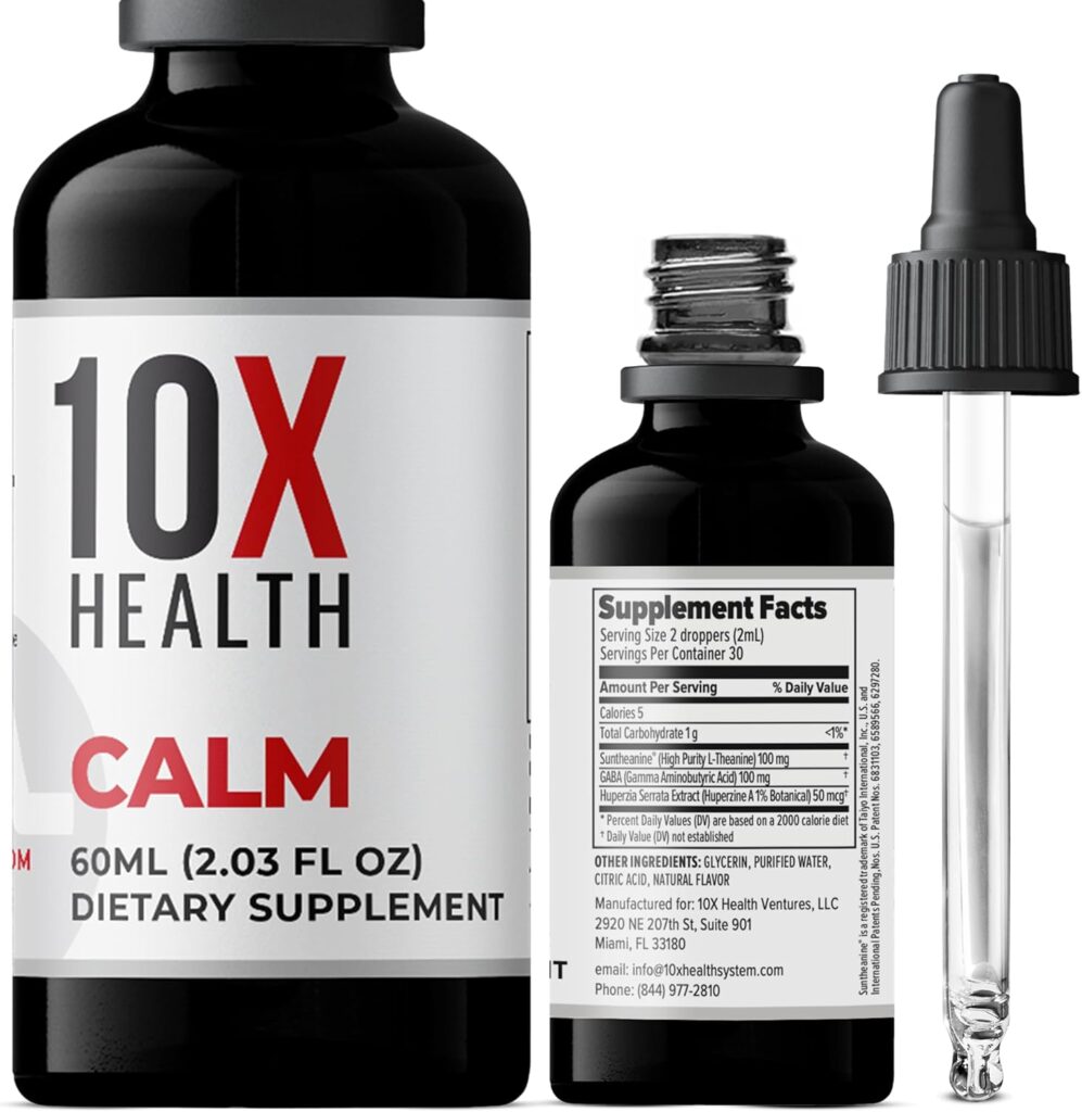 "GABA and L-Theanine drops as vitamin supplements for psychiatric treatment"