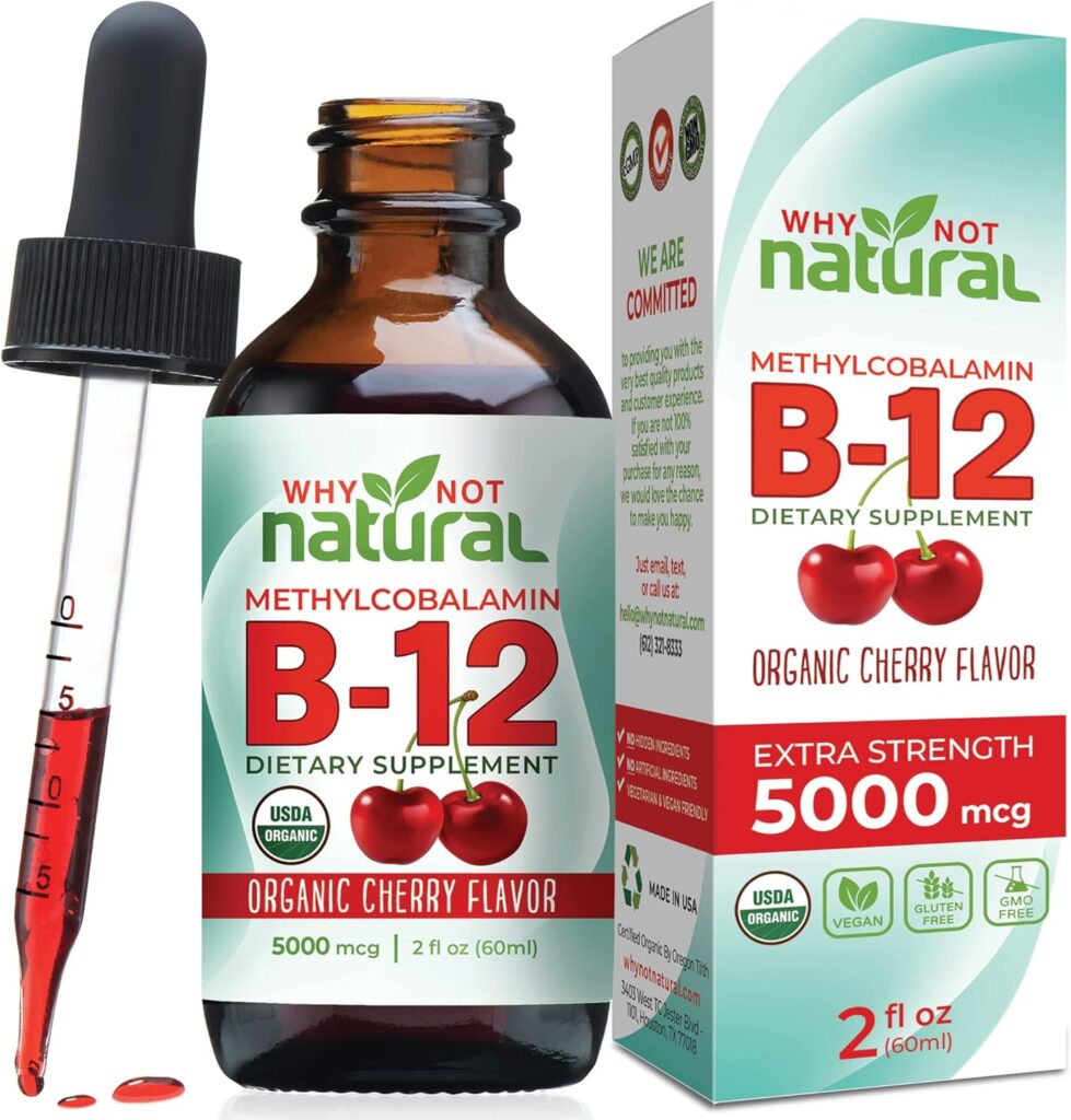 "Sublingual B12 vitamins for mental energy and psychiatric health"