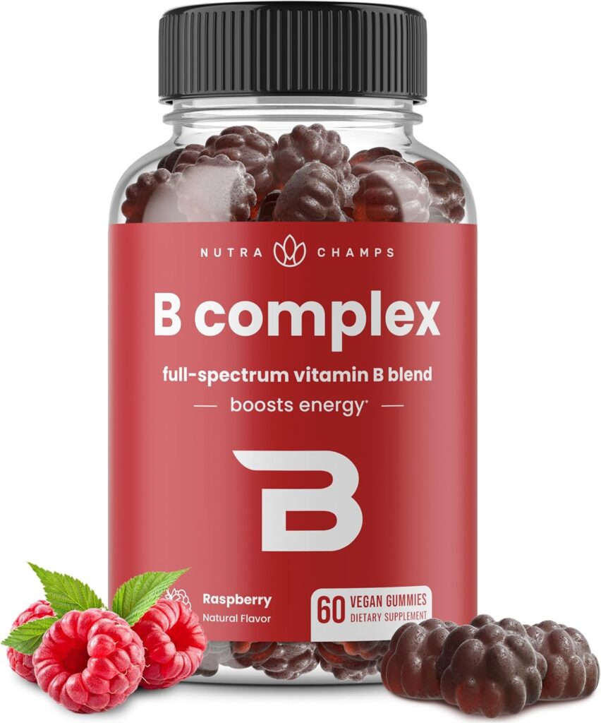 "Chewable B-complex vitamins for emotional balance and mental clarity"