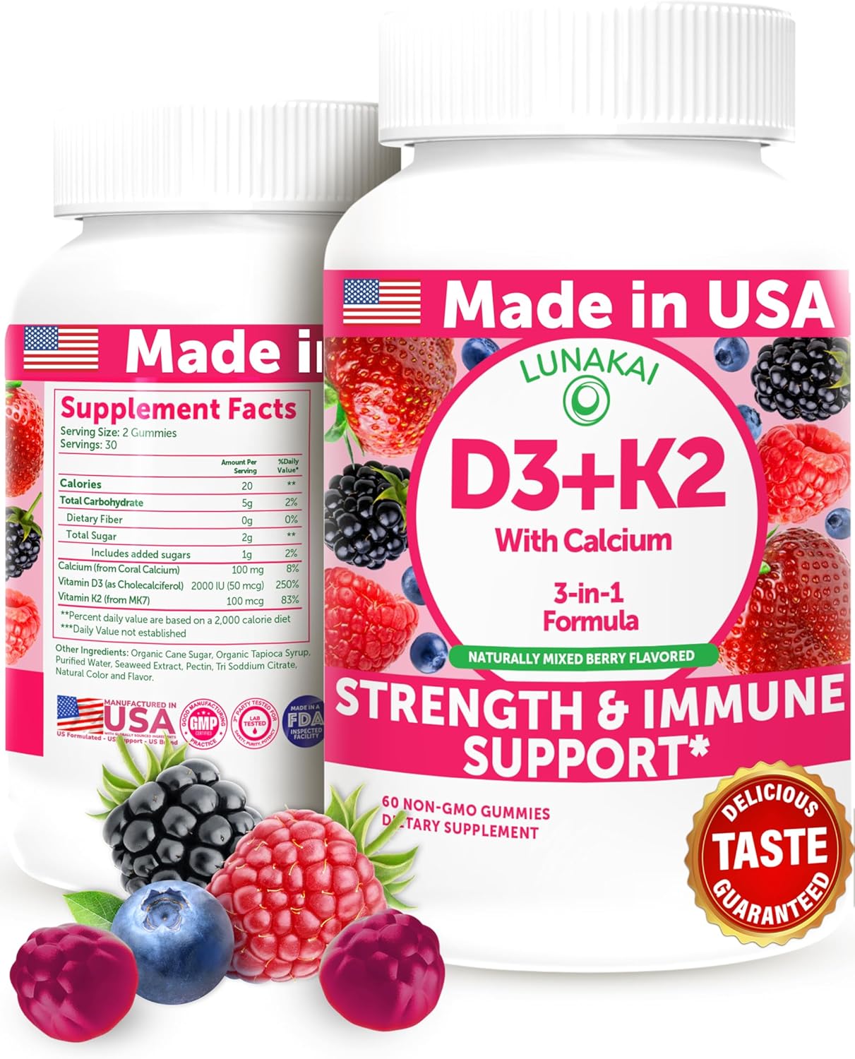 Morning routine with Vitamin D3 and K2 for productivity