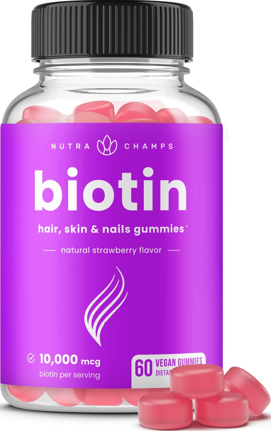 "best supplements for hair and immunity in gummy form"