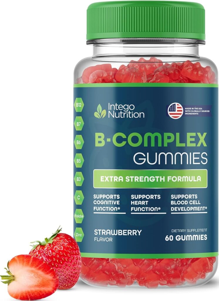 "INTEGO B-Complex gummies for adults – one of the best B-complex and berberine supplements"