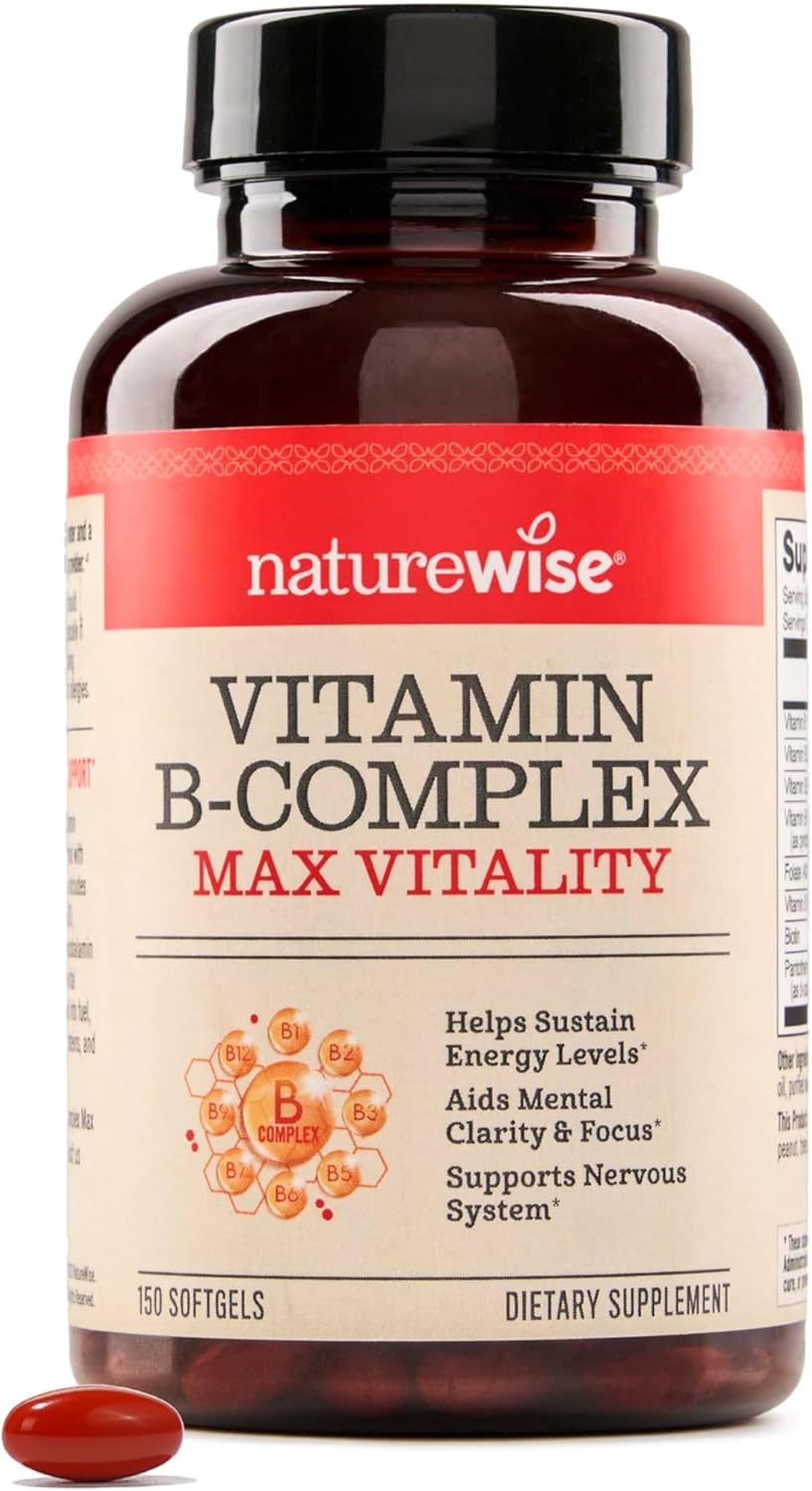 "NatureWise bottle - top vitamin B complex supplements"