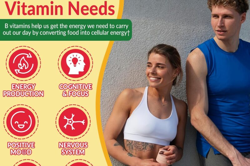 Best Vitamin B Complex Supplements for Energy and Overall Health